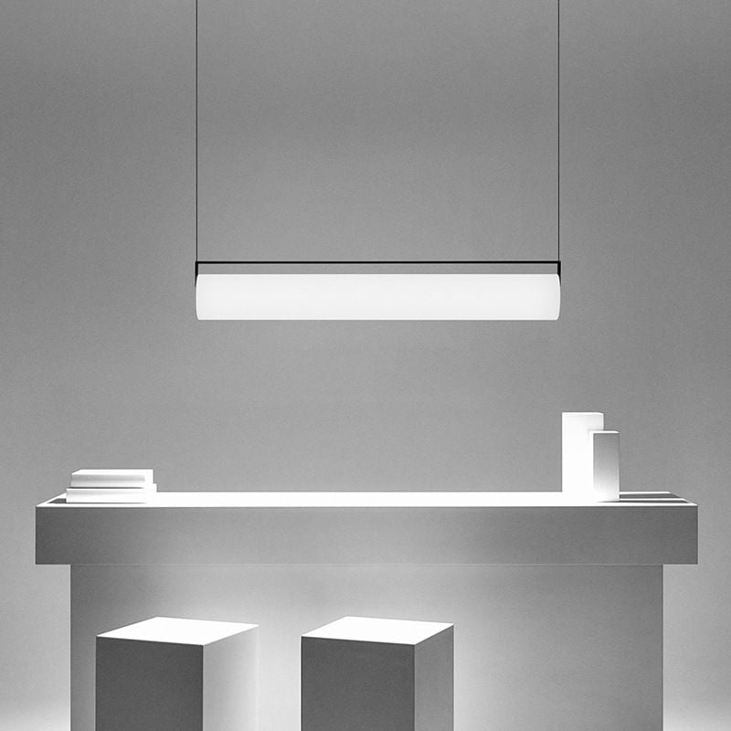 Edge Desinger Cylindrical Shape Linear Pendant Light, 36.6"/48" - Lumpaz