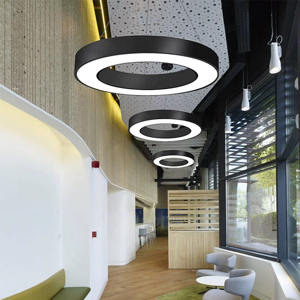 Arisha Minimalist Ring Acrylic Pendant Light Bedroom/Living Room - Lumpaz