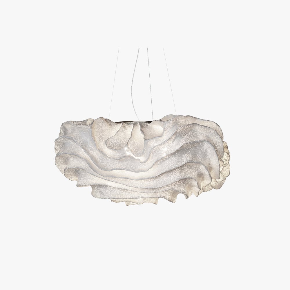 Renée Modern Art Deco White Pendant Lights, Metal Shade - Lumpaz