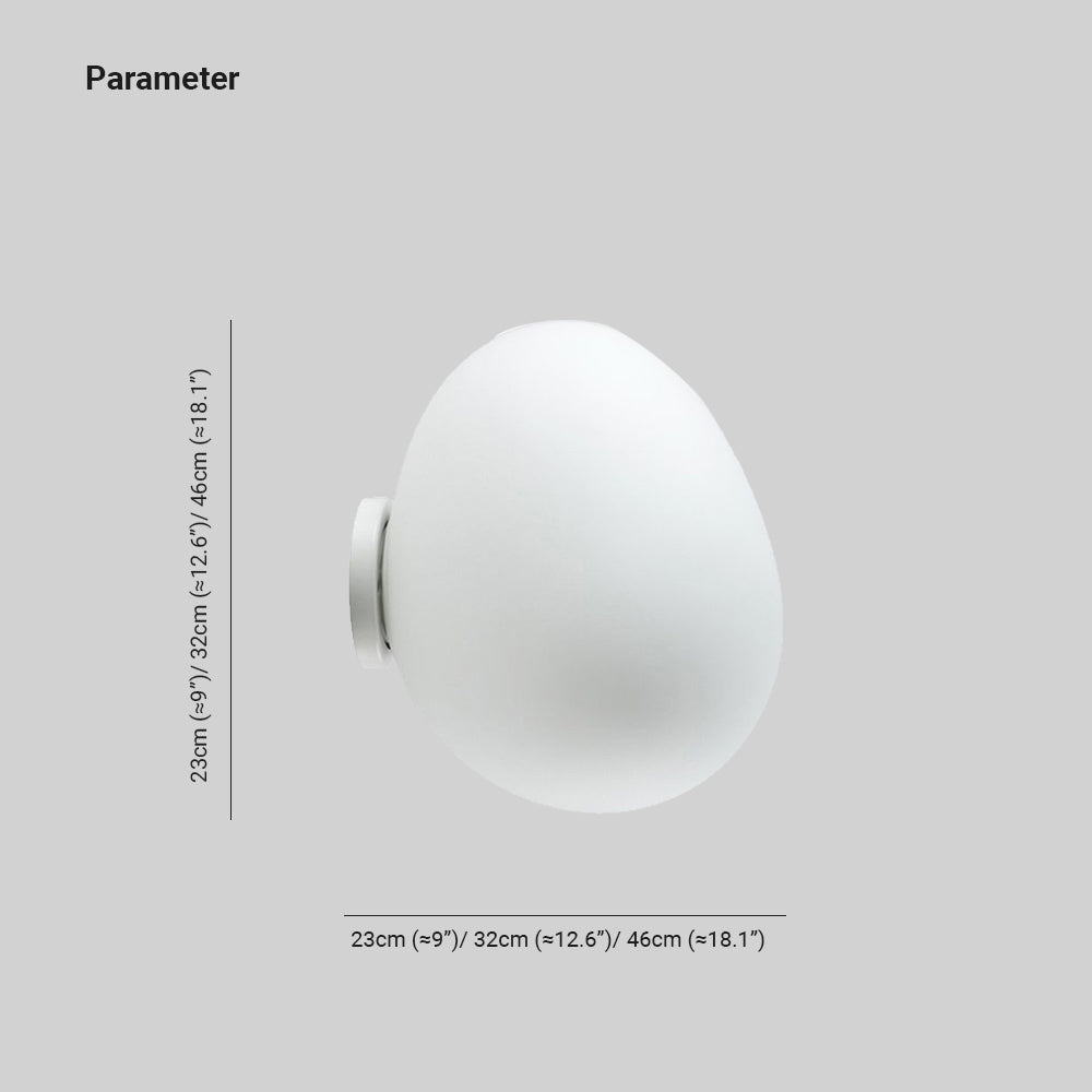 Valentina Design Geometric Glass Vanity Wall Light, White - Lumpaz