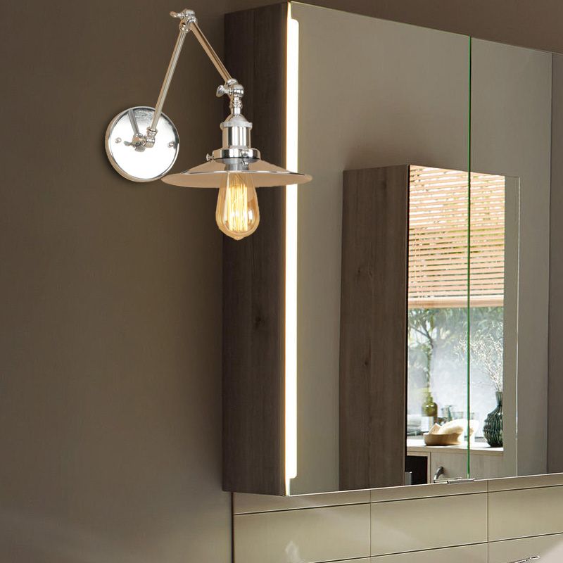 Alessio Vintage Adjustable Wall Lamp, Bedroom - Lumpaz