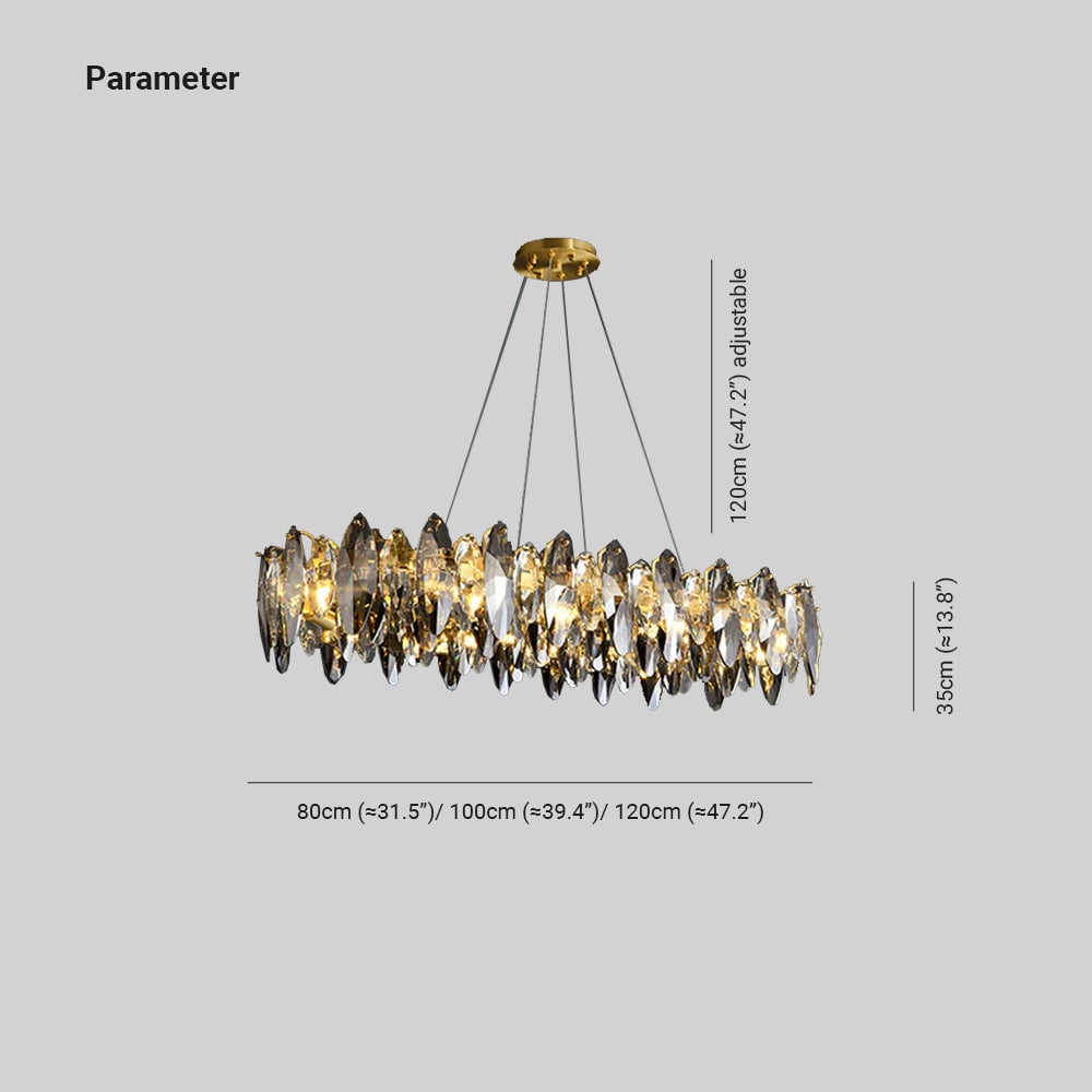 Marilyn Modern Annular Metal Pendant Light,Gold - Lumpaz