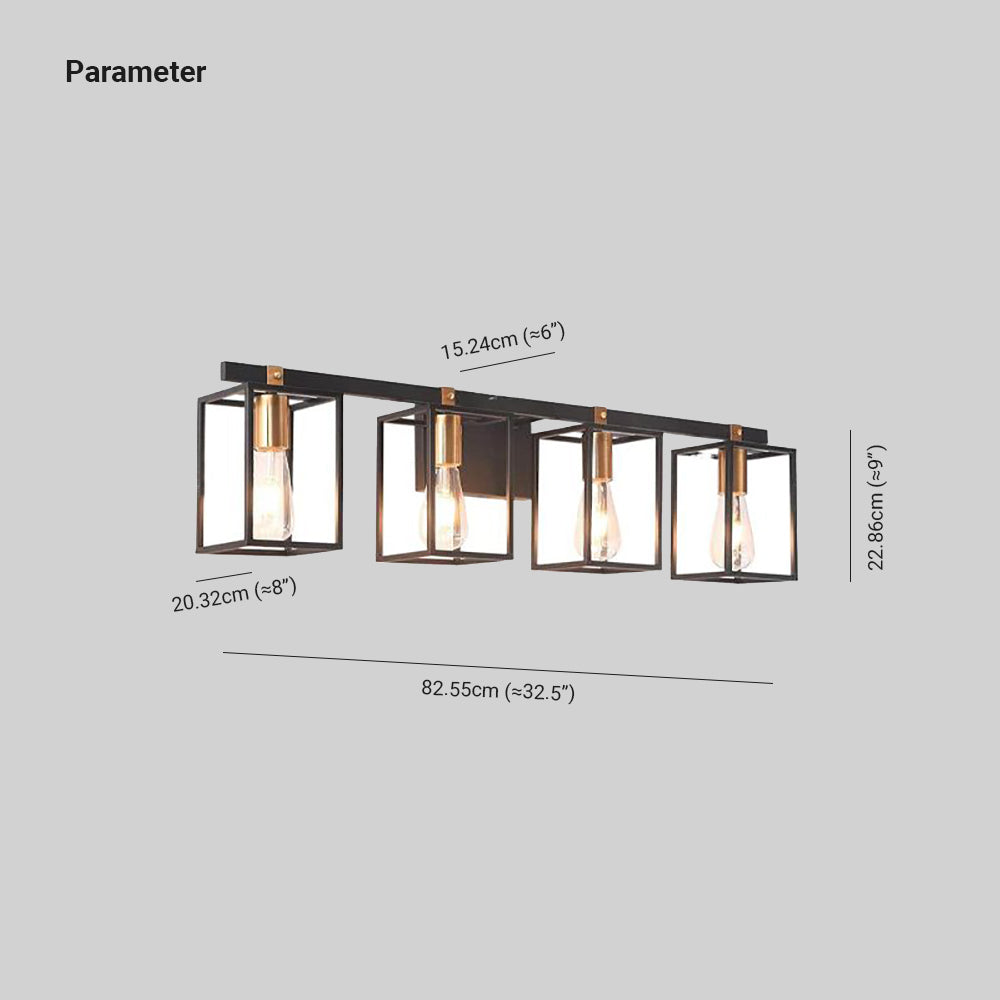 Alessio Industrial Minimalist Wall Lamp, Black, Basement - Lumpaz