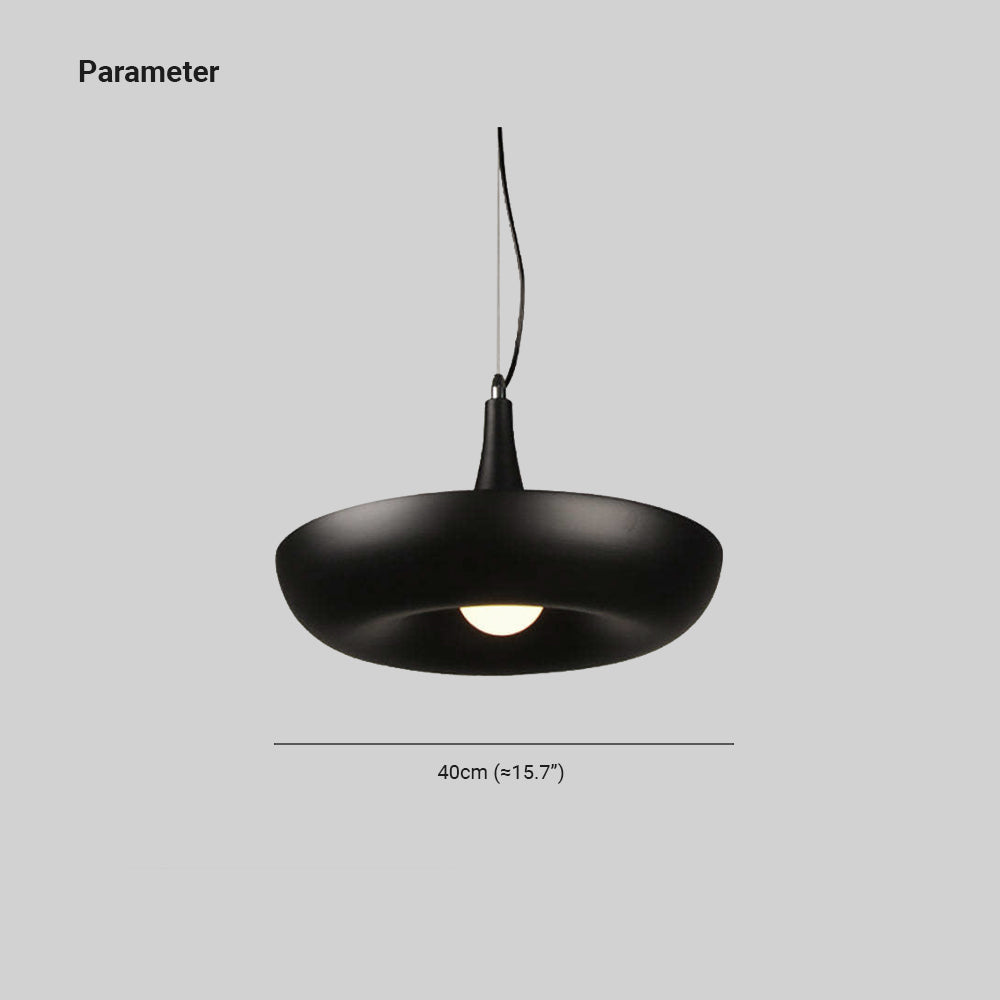 Nest Pendant Light Modern, Metal, Black/Green/White, Living Room - Lumpaz
