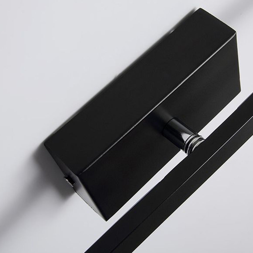 Leigh Minimalist Bar Black Metal Wall Lamp - Lumpaz