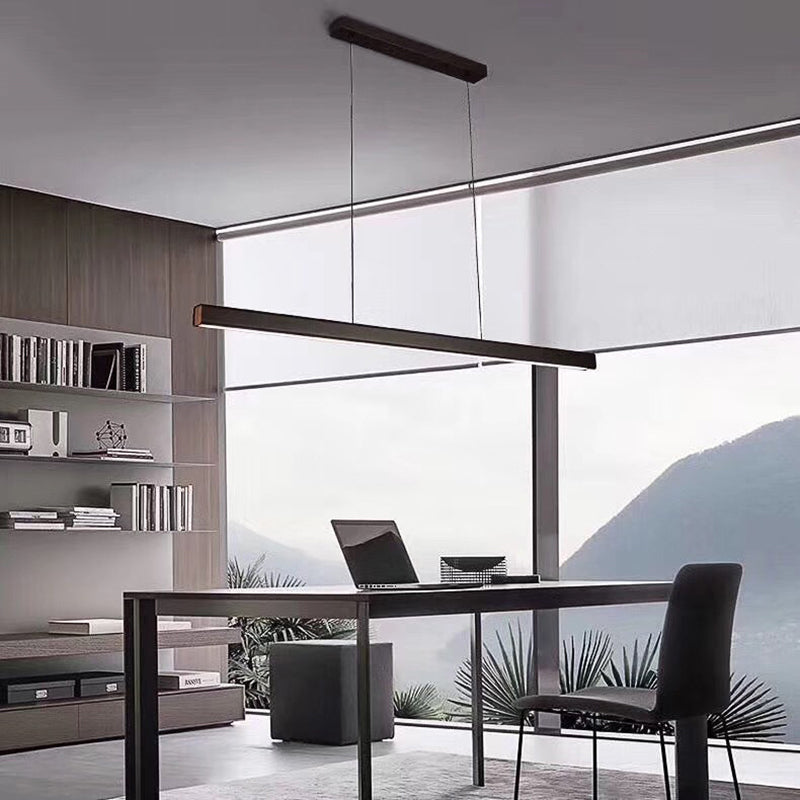 Edge Minimalist Pendant Light Linear Dimmable - Lumpaz