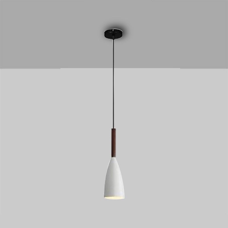 Morandi Kitchen Island Pendant Light Cluster, Wood/Metal - Lumpaz