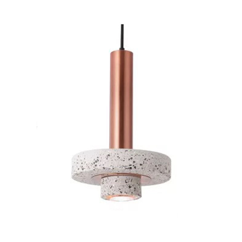 Zaid Modern LED Art Deco Colorful Pendant Light, Terrazzo - Lumpaz