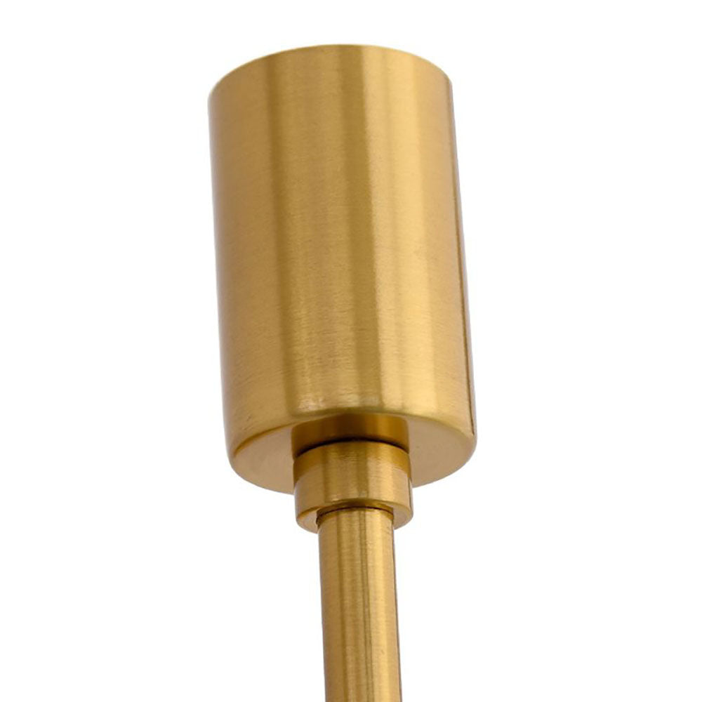 Alessio Modern Minimalist Wall Lamp, Metal, Black/Silver/Gold, Bathroom - Lumpaz