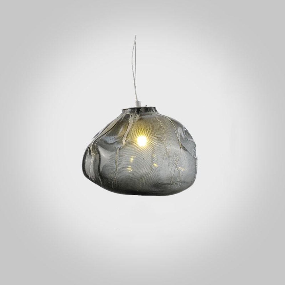 Byers Minimalist Spherical Metal/Glass Pendant Light, 3 Color - Lumpaz
