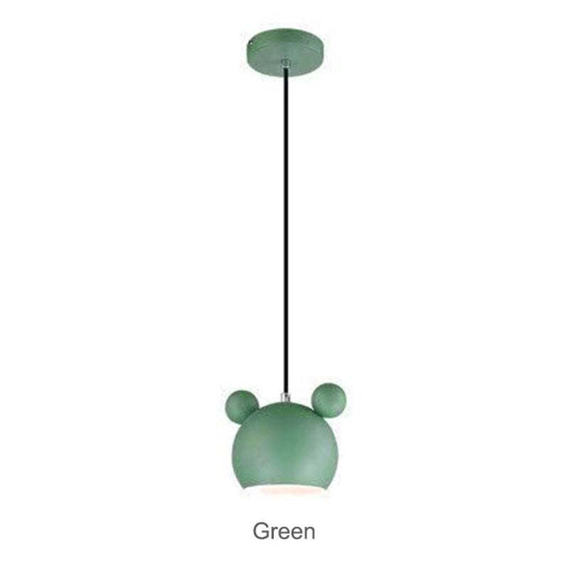 Morandi Modern Cartoon Beer Shape Metal Pendant Light, Multicolor - Lumpaz