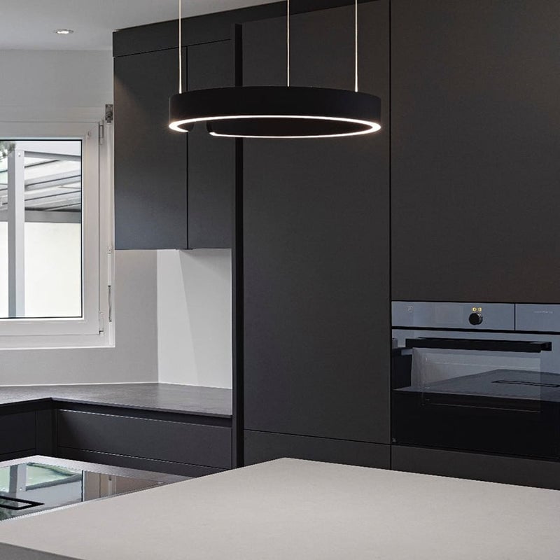 Edge Circle Pendant Light, LED, 4 Color Dining Room - Lumpaz