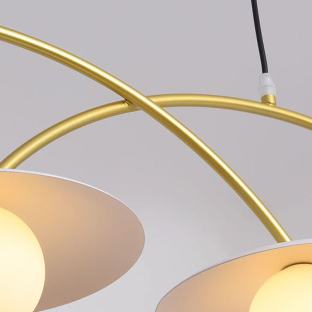 Carins Metal Cluster Pendant Light, 31.5"/46.8" - Lumpaz