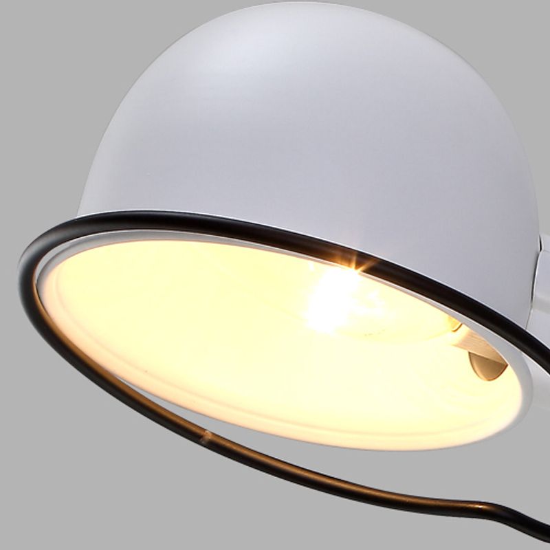 Brady Wall Lamp Bowl Circle Adjustable Metal, 2 Color, Living Room - Lumpaz