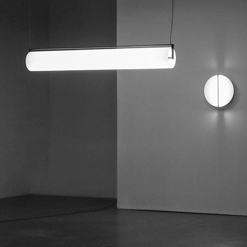 Edge Desinger Cylindrical Shape Linear Pendant Light, 36.6"/48" - Lumpaz