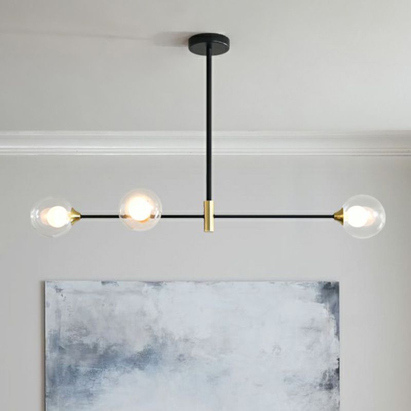 Valentina Nordic Bubble Metal Pendant Light, Black - Lumpaz