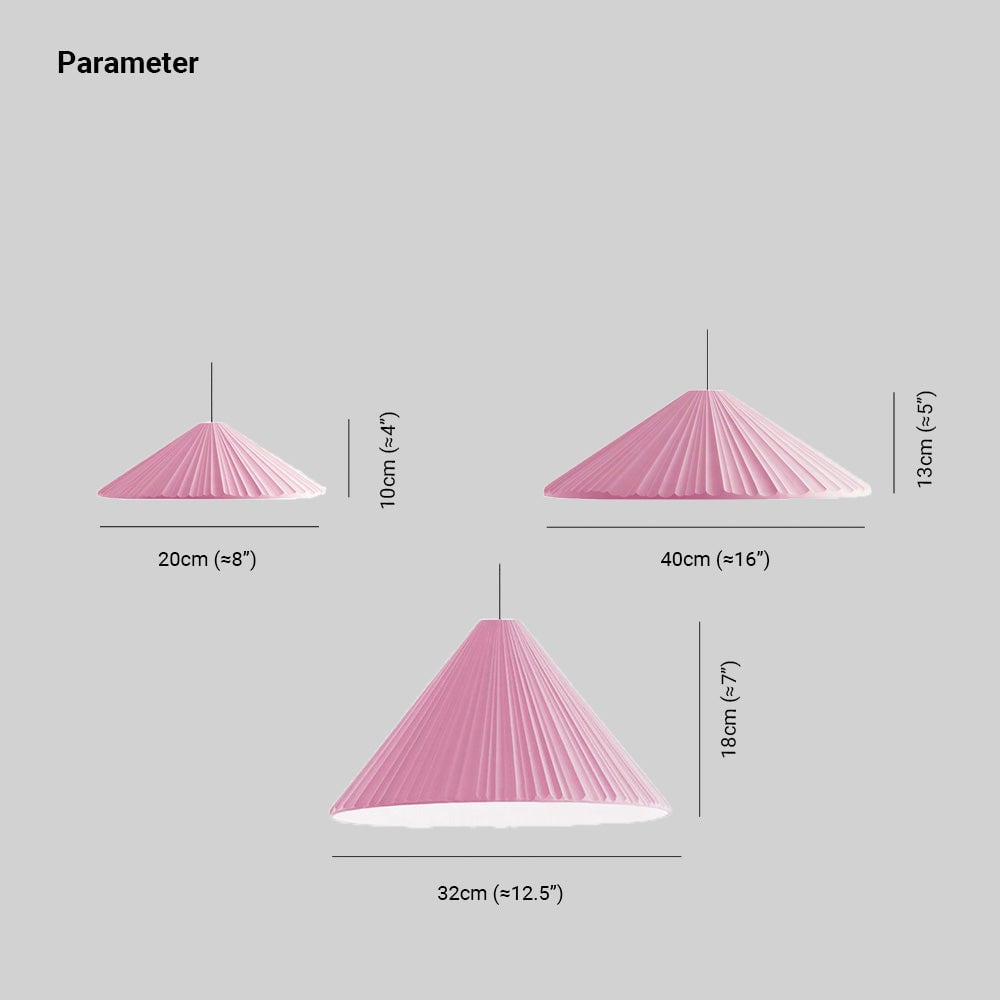 Cairns Modern Nordic Triangle Metal/Resin Pendant Light, White/Pink/Blue - Lumpaz