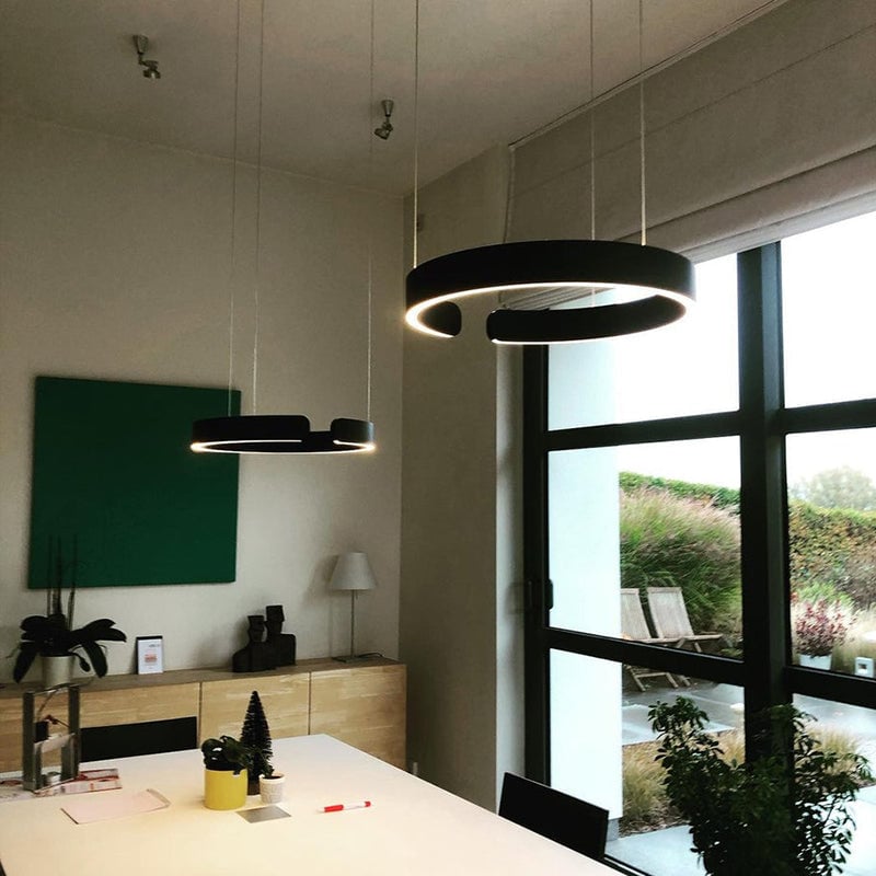 Edge Circle Pendant Light, LED, 4 Color Dining Room - Lumpaz