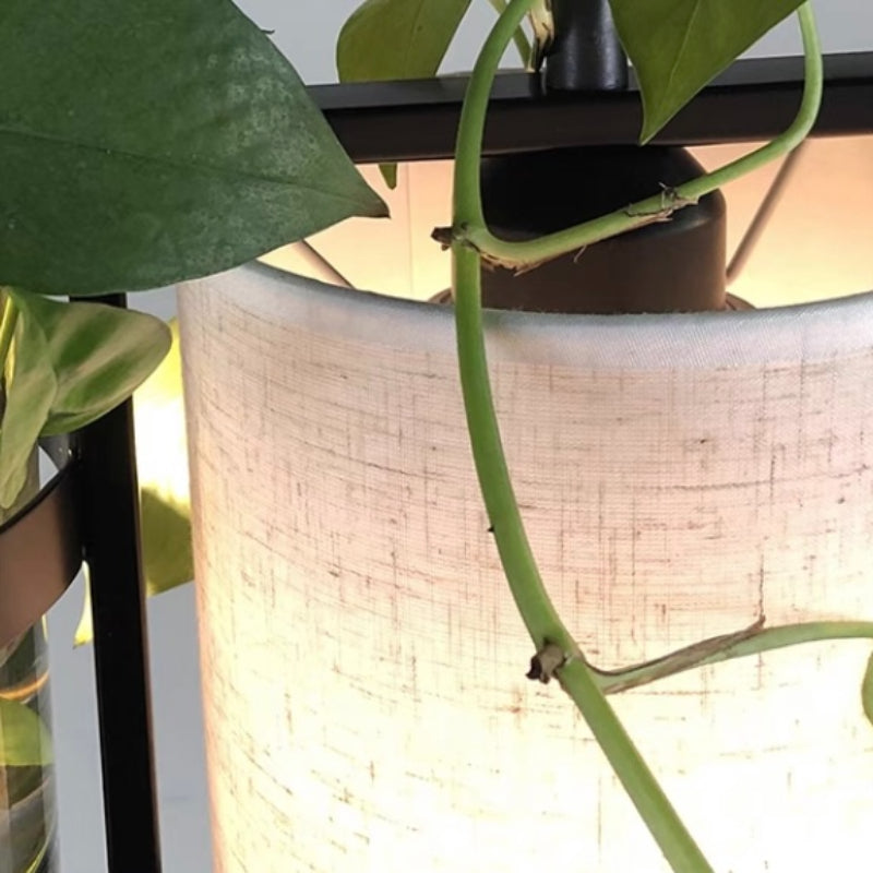 Nest Barrel Greenery Glass Pendant Light, Black - Lumpaz