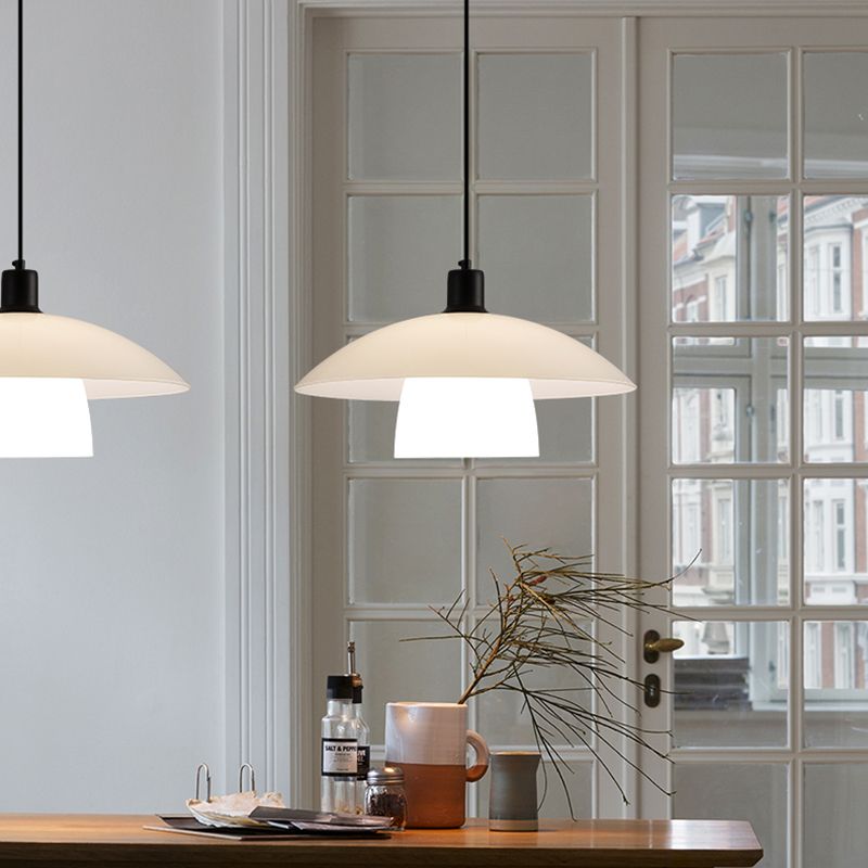 Carins White Pendant Light - Lumpaz