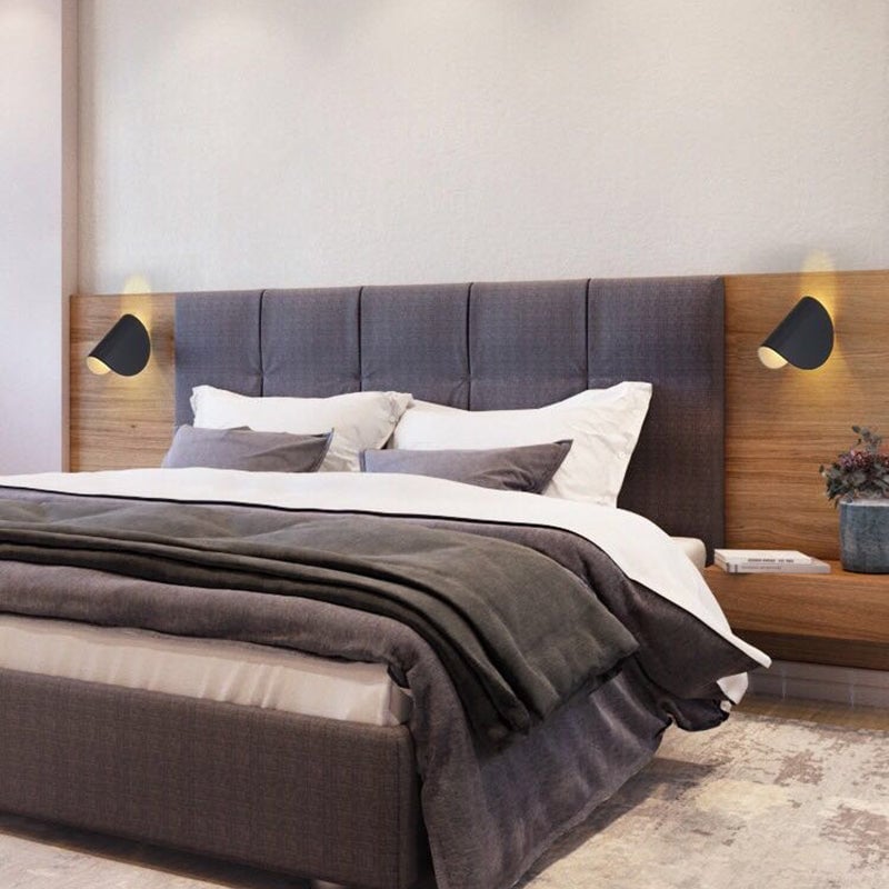 Eveline LED Wall Reading Lamp 360° Rotatable, Bedside & Living Room - Lumpaz