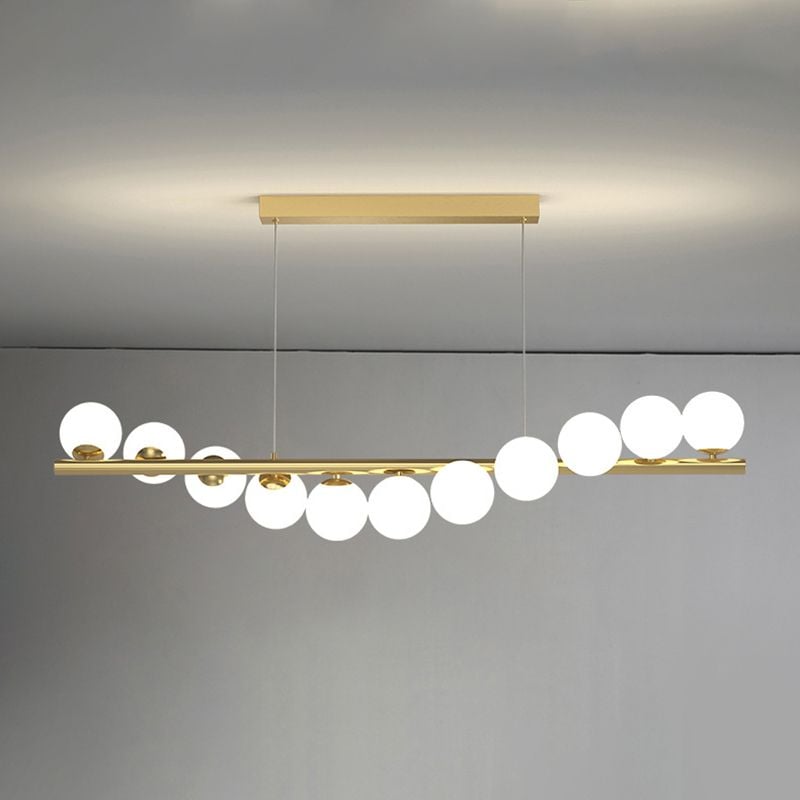 Valentina Nordic Linear LED Pendant Light, 7/9/11 Heads - Lumpaz