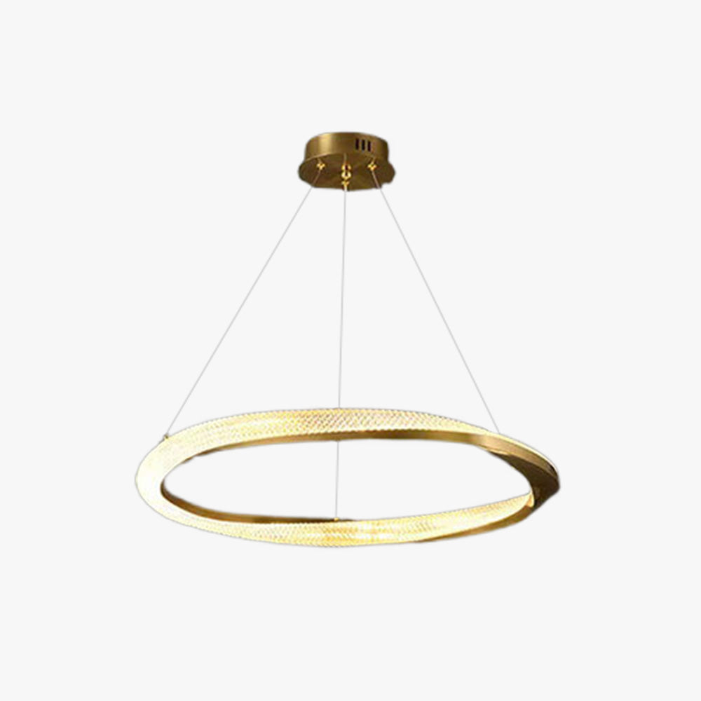 Kirsten Pendant Light, Aluminium & Arcylic, 1/2 Rings, 2 Color - Lumpaz