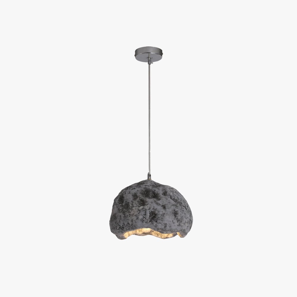 Byers Wabi Sabi Irregular Shape Resin Pendant Light, 3 Color - Lumpaz