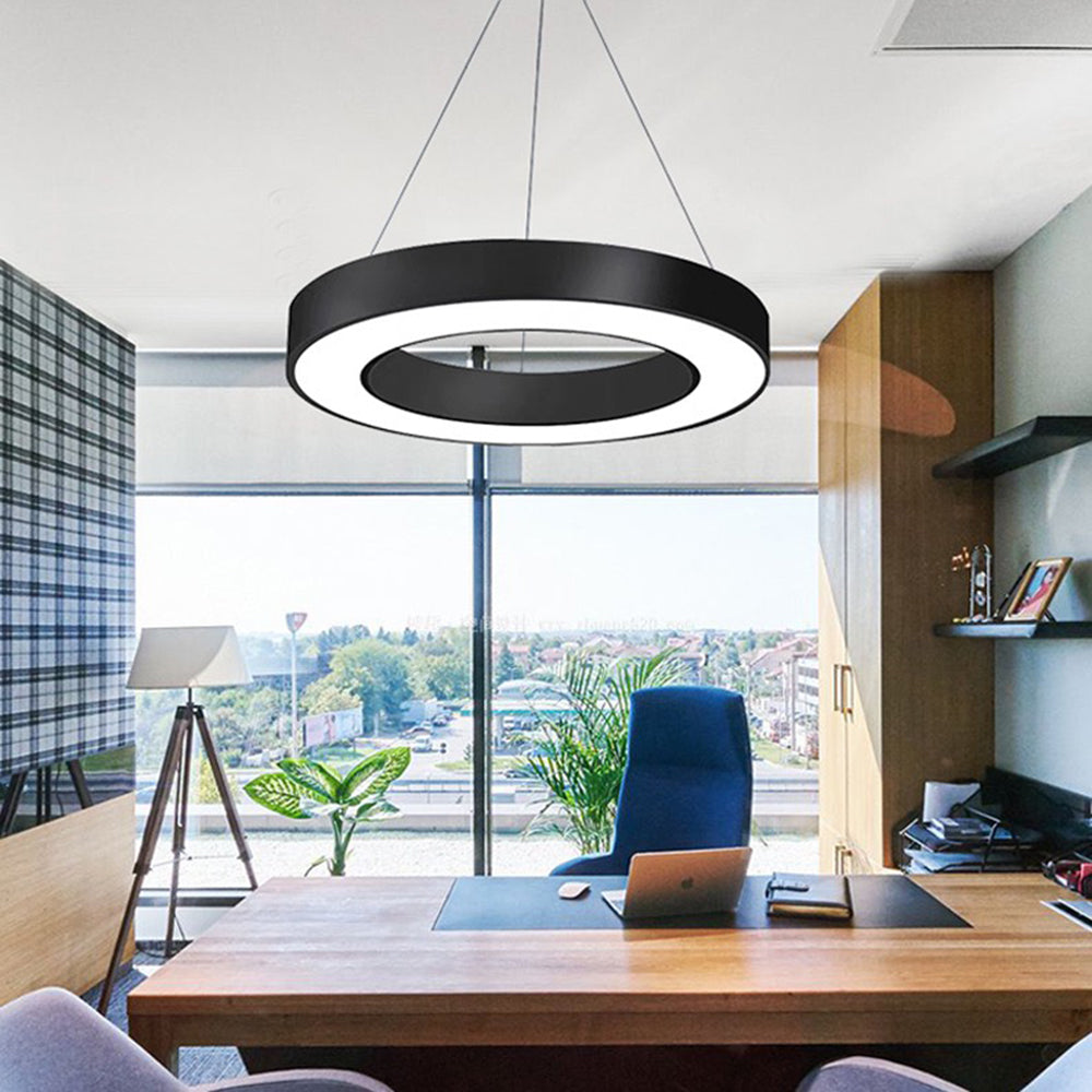 Arisha Minimalist Ring Acrylic Pendant Light Bedroom/Living Room - Lumpaz