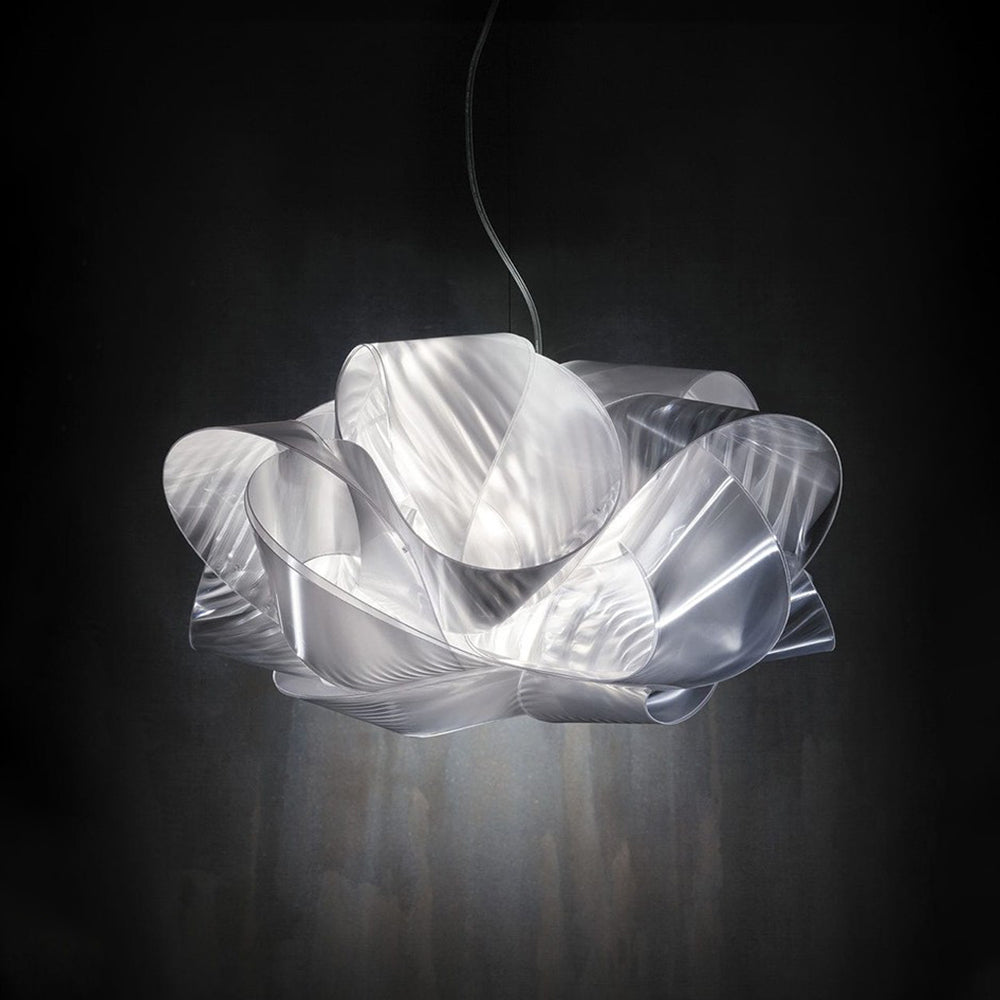 Bella Art Deco Flower Pendant Light, Acrylic, Living Room/Art Gallery - Lumpaz