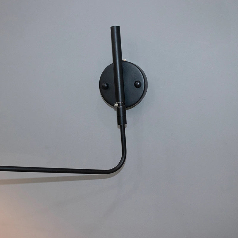 Schmitt Wall Lamp Industry, Metal, Black, Living Room - Lumpaz