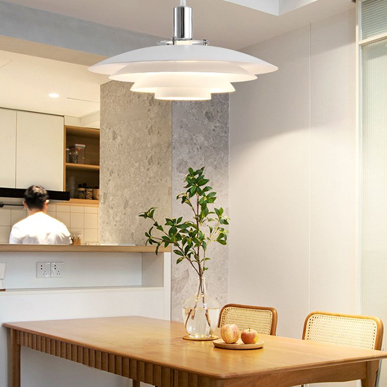 Carins Cluster White Nordic Pendant Light Living Room/Kitchen - Lumpaz