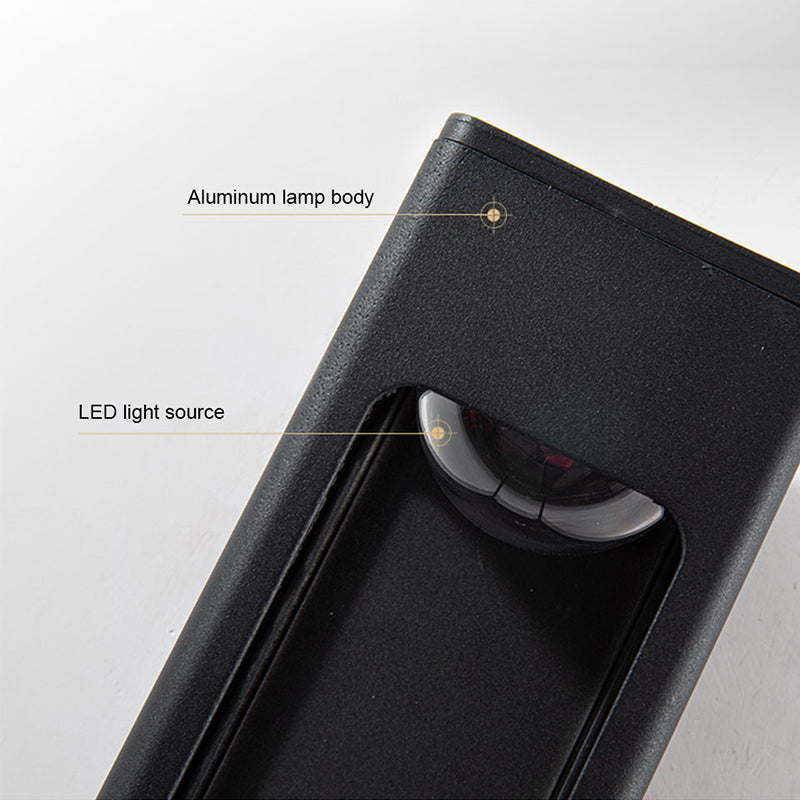 Orr Modern Waterproof Minimalist Geometric Outdoor Wall Light - Lumpaz