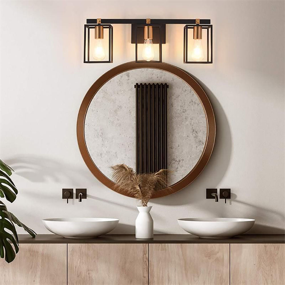 Alessio Industrial Minimalist Wall Lamp, Black, Basement - Lumpaz