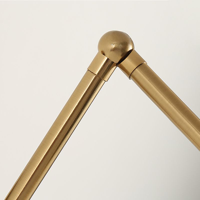 Brady Industrial Swing Arm Vanity Wall Lamp, Black/Gold - Lumpaz