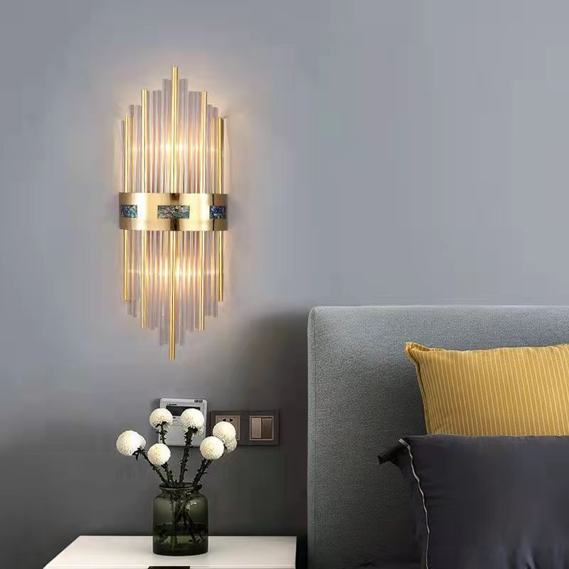 Crystal Wall Lamp Bedside Lamp, ∅18CM Bedroom/Living Room - Lumpaz