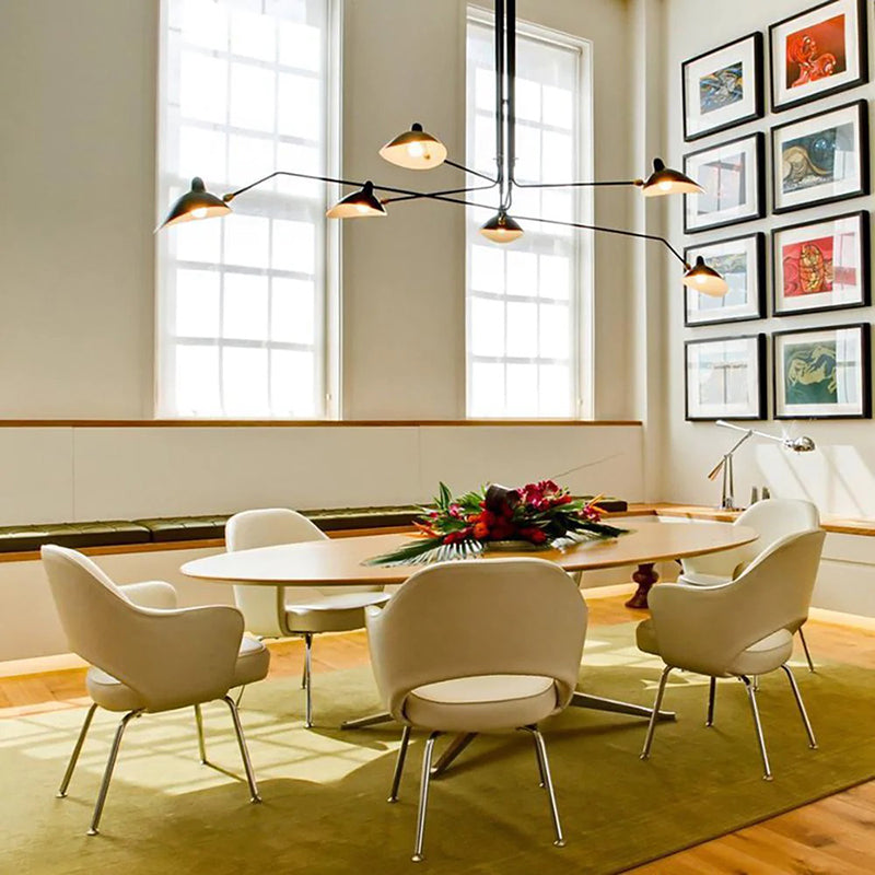 Schmitt Pendant Light Industry, Metal, Black, Study Room - Lumpaz