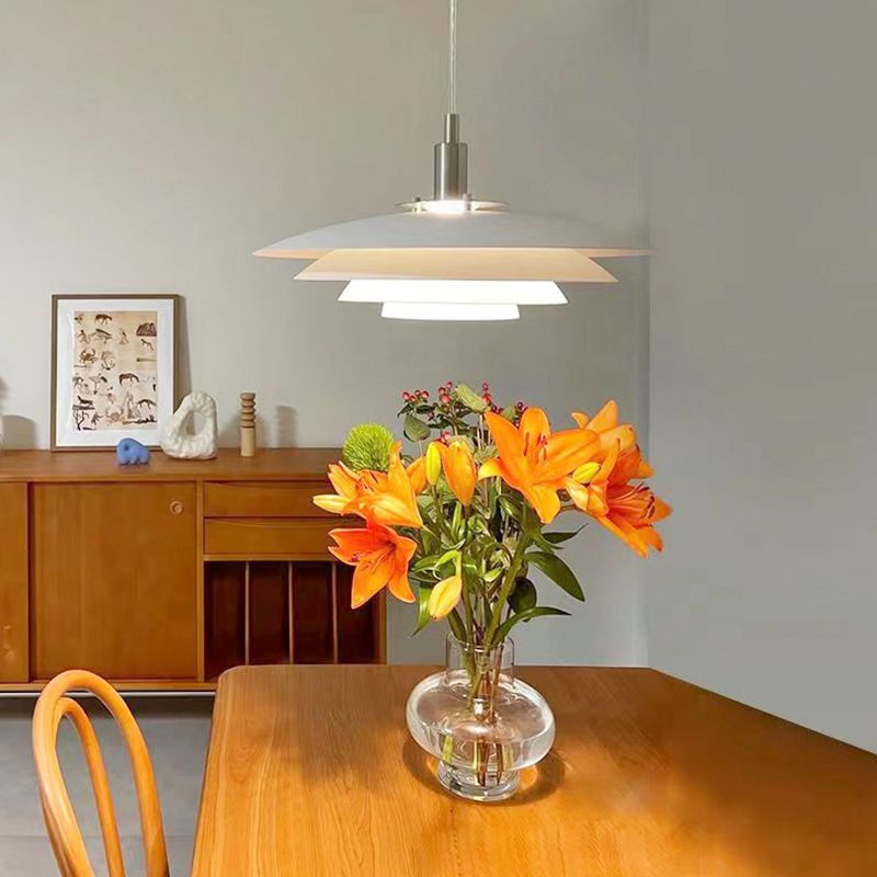 Carins Cluster White Nordic Pendant Light Living Room/Kitchen - Lumpaz