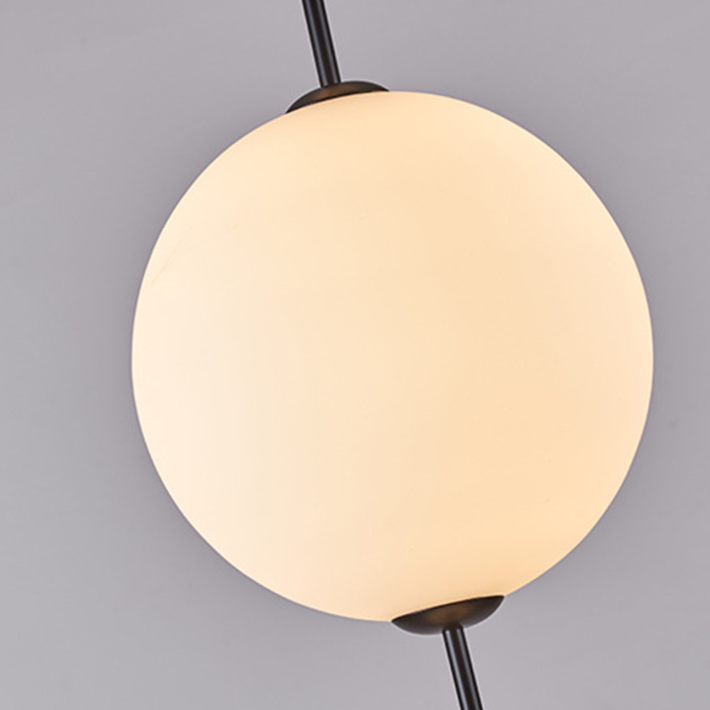 Valentina Creative Ball Pendant Light, Metal & Glass, 3 Styles - Lumpaz