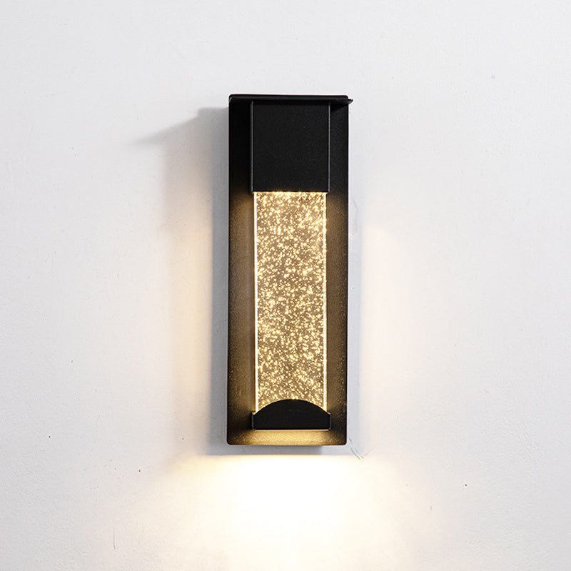 Orr Outdoor Wall Lamp, Steady/Sensor Lights - Lumpaz