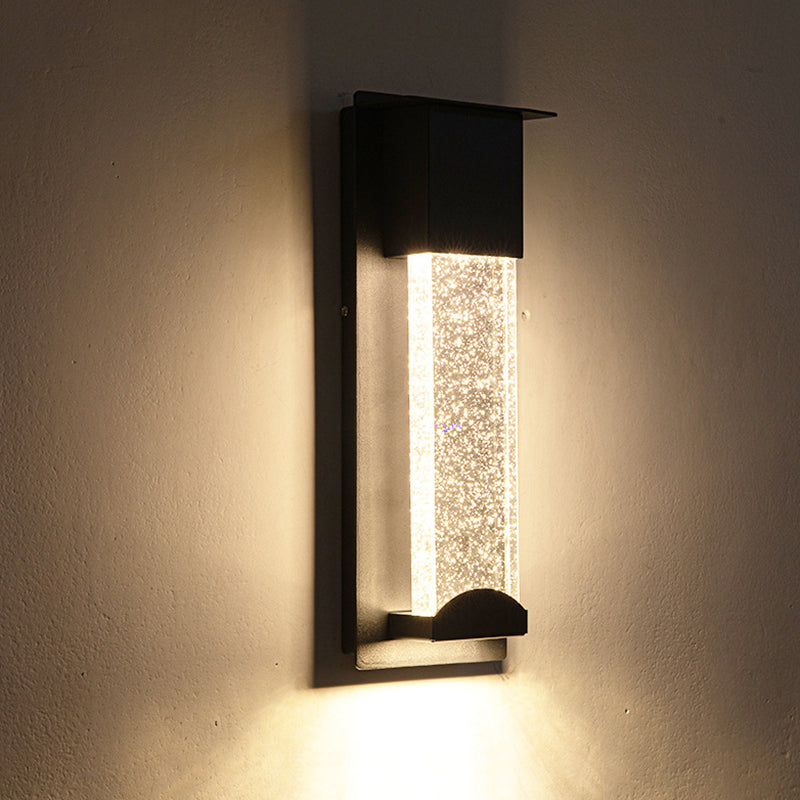 Orr Outdoor Wall Lamp, Steady/Sensor Lights - Lumpaz