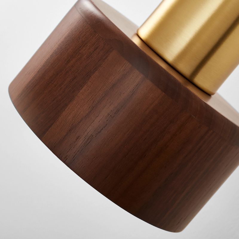 Ozawa Vintage Wooden Cylinder Wall Lamp - Lumpaz