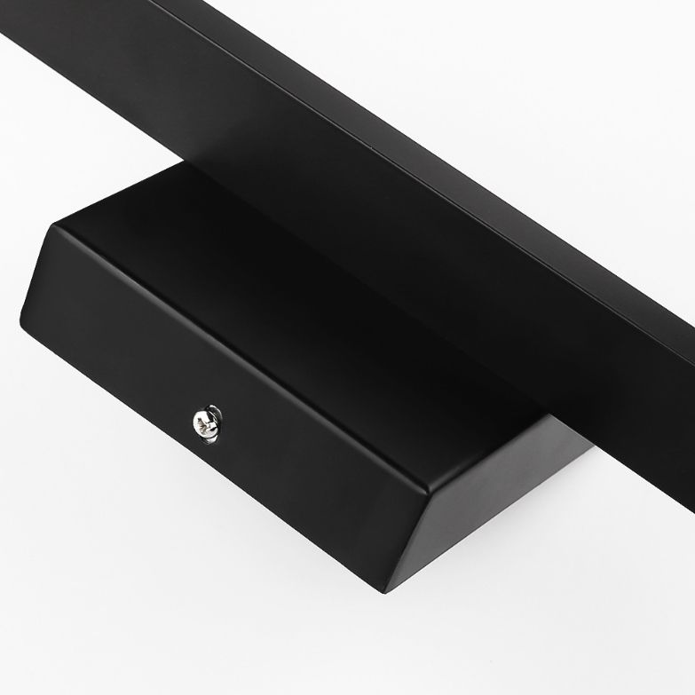 Edge Modern Linear/Square Mirror Front Vanity Metal LED Wall Lamp - Lumpaz