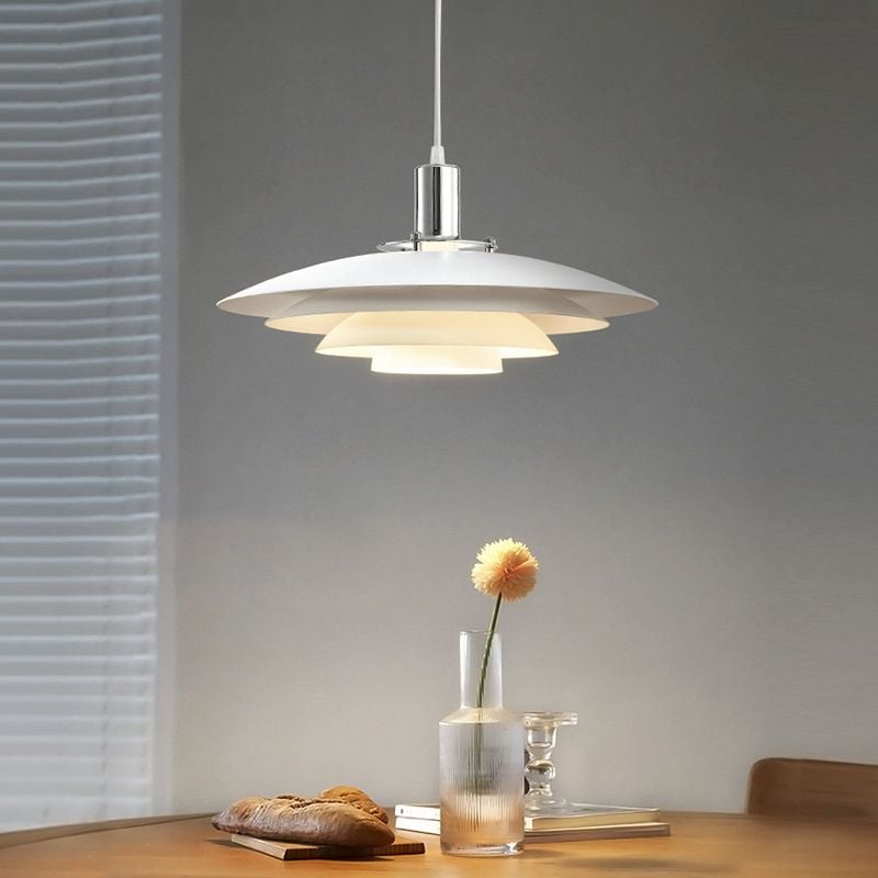 Carins Cluster White Nordic Pendant Light Living Room/Kitchen - Lumpaz