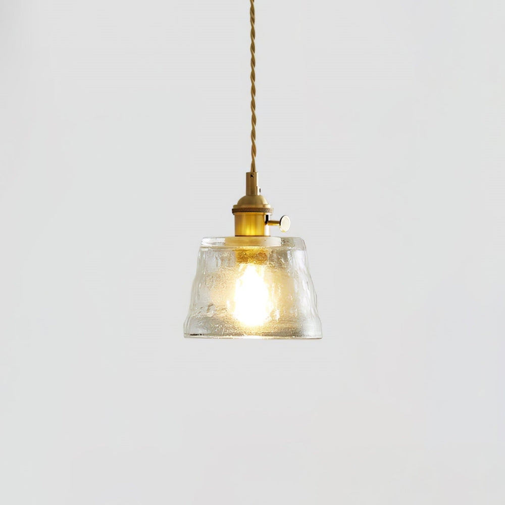 Hailie Modern Nordic Kitchen Island Glass Pendant Light, Brown/Green/Clear/Blue - Lumpaz