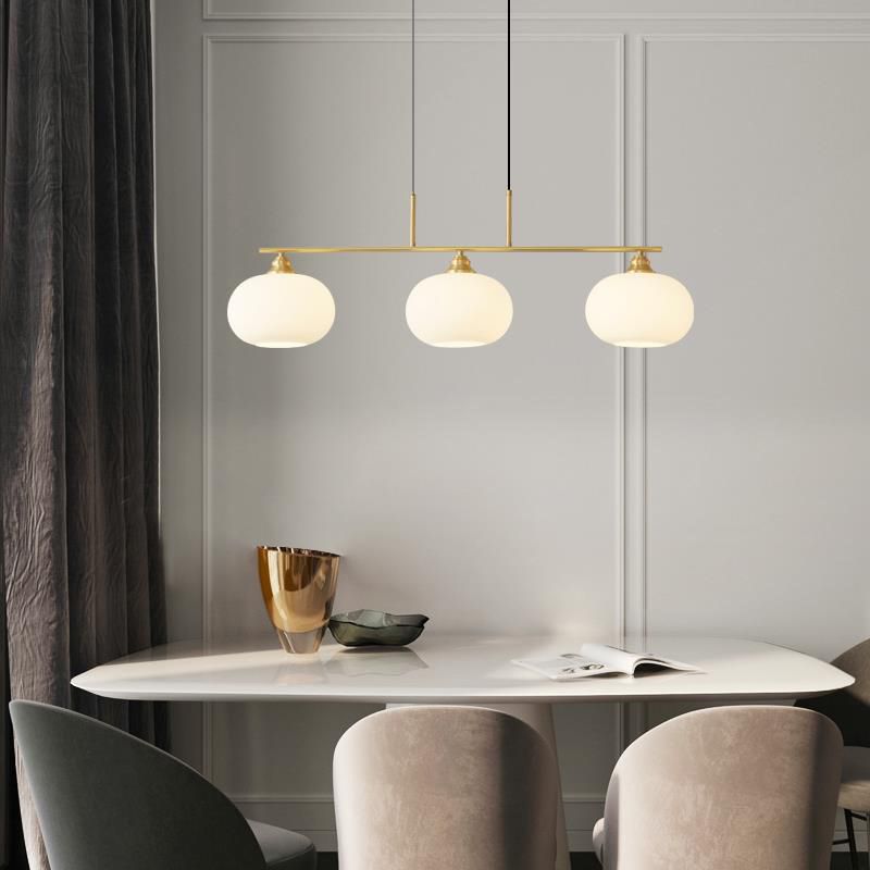 Hailie Modern Nordic Simple Pendant Light, Black/Gold - Lumpaz