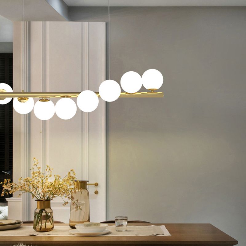 Valentina Nordic Linear LED Pendant Light, 7/9/11 Heads - Lumpaz