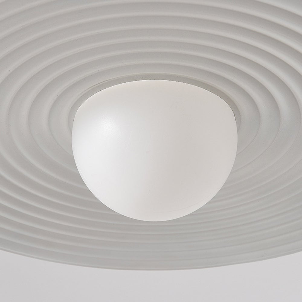 Cairns Minimalist Star Ring Metal Pendant Light,Black/White - Lumpaz