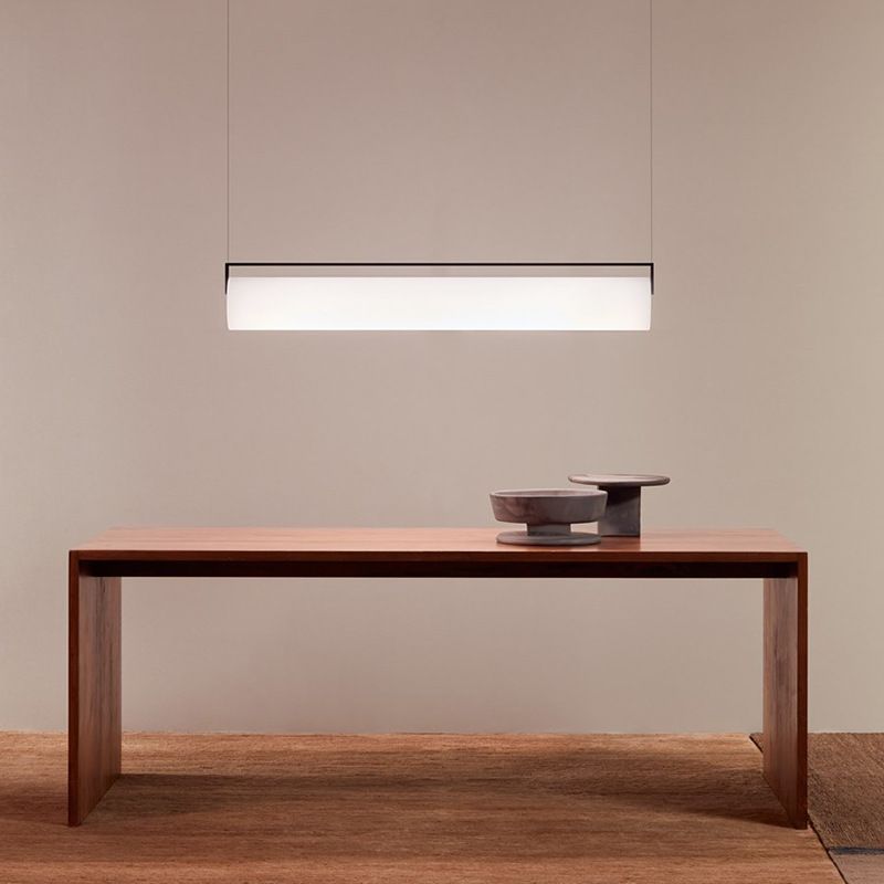 Edge Desinger Cylindrical Shape Linear Pendant Light, 36.6"/48" - Lumpaz