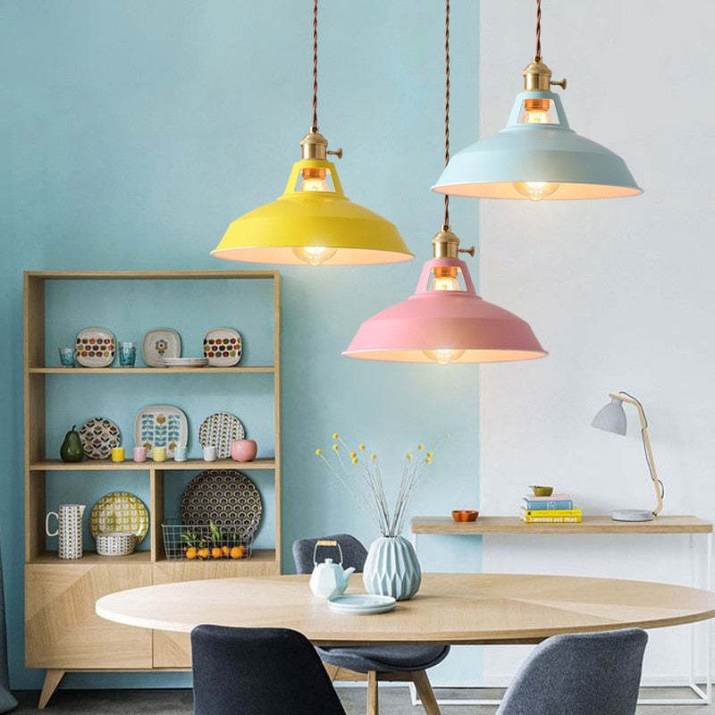 Morandi Modern Pendant Light, Vintage Rustic Industrial Style - Lumpaz